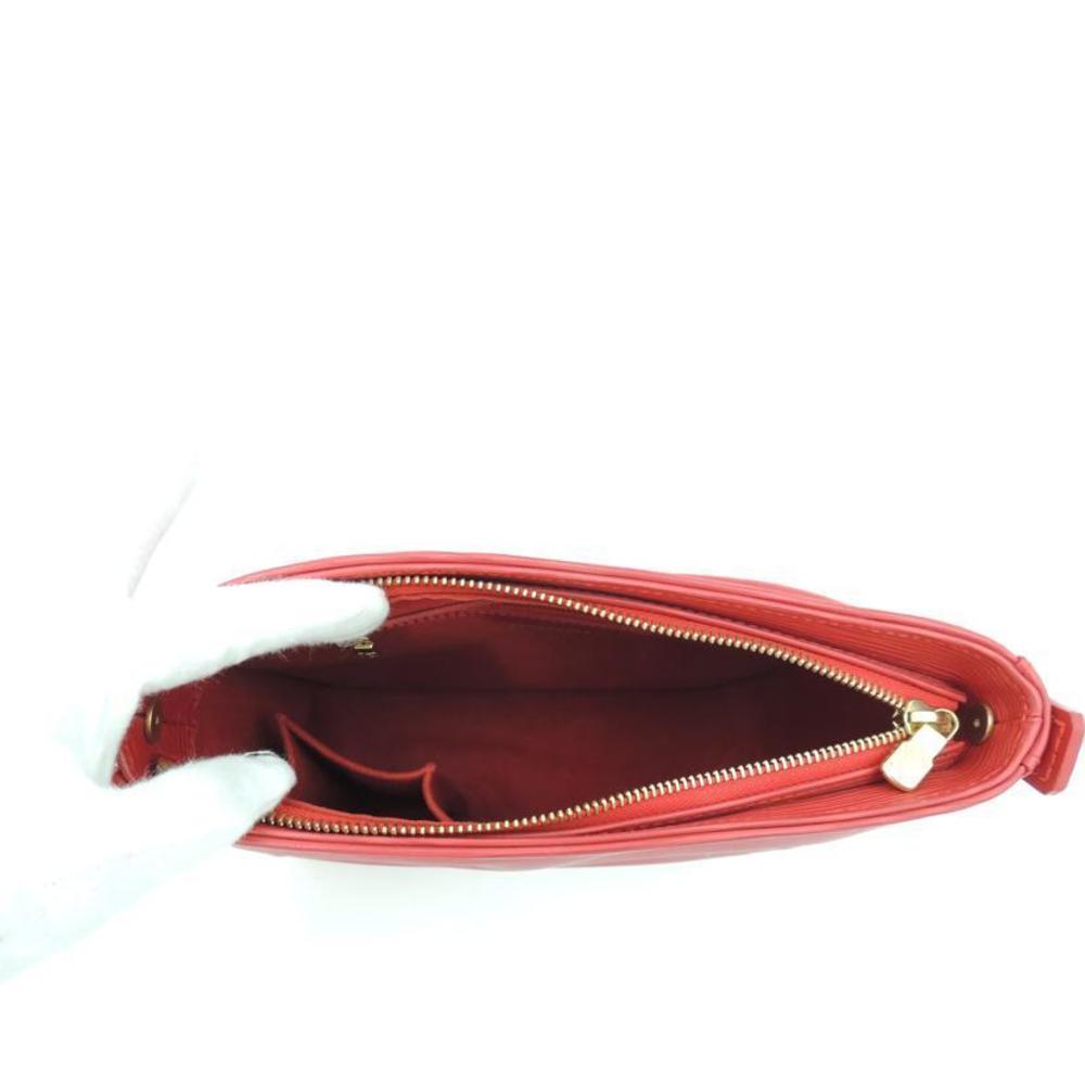 Louis Vuitton Epi Red Bag MM Leather Castilian Looping - Picture 6 of 6